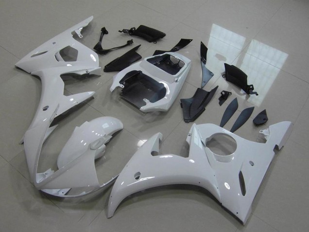 2003-2004 Glossy White Yamaha YZF R6 Motorcycle Fairings Canada
