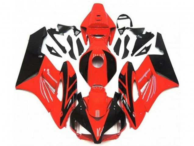 2004-2005 Red Glossy Black Honda CBR1000RR Motorcycle Fairings Canada