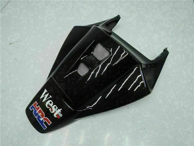 2004-2005 Glossy Black White West Mobil Michelin Honda CBR1000RR Motorcycle Fairings Canada