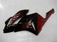 2004-2005 Glossy Black Red Flame Honda CBR1000RR Motorcycle Fairings Canada