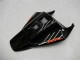 2004-2005 Glossy Black Red Flame Honda CBR1000RR Motorcycle Fairings Canada