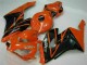 2004-2005 Orange Glossy Black Honda CBR1000RR Motorcycle Fairings Canada