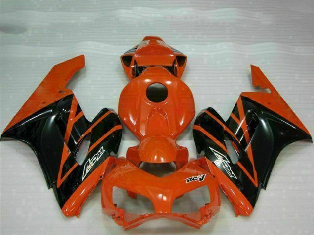2004-2005 Orange Glossy Black Honda CBR1000RR Motorcycle Fairings Canada