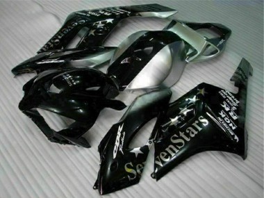 2004-2005 Silver Glossy Black SevenStars Honda CBR1000RR Motorcycle Fairings Canada