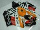 2004-2005 Orange White Red Black Repsol Honda CBR1000RR Motorcycle Fairings Canada