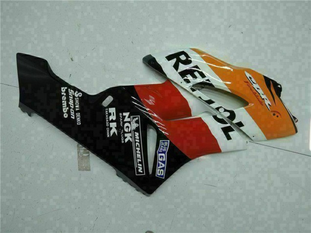 2004-2005 Orange White Red Black Repsol Honda CBR1000RR Motorcycle Fairings Canada