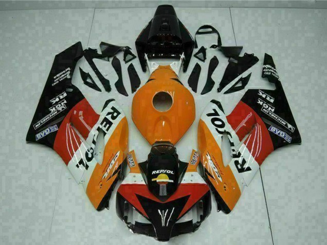 2004-2005 Orange White Red Black Repsol Honda CBR1000RR Motorcycle Fairings Canada