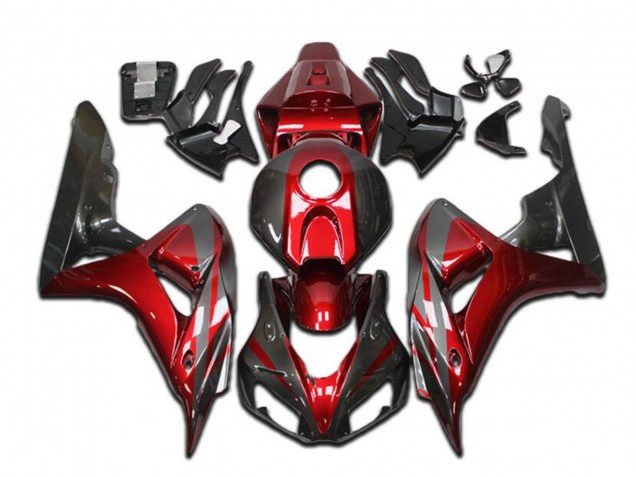 2004-2005 Red Grey Glossy Black Honda CBR1000RR Motorcycle Fairings Canada