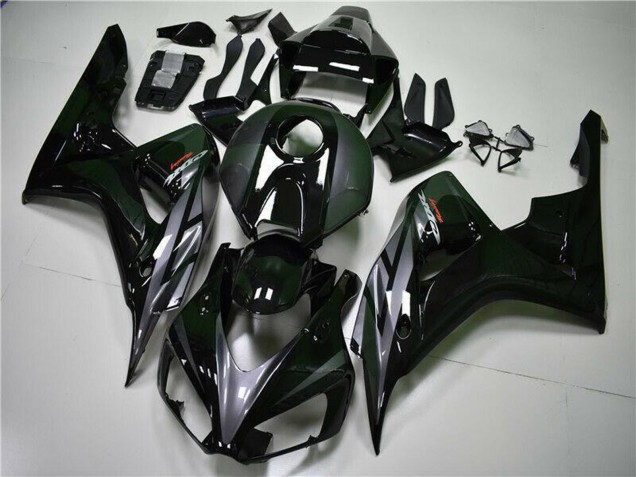2004-2005 Glossy Black Grey Honda CBR1000RR Motorcycle Fairings Canada