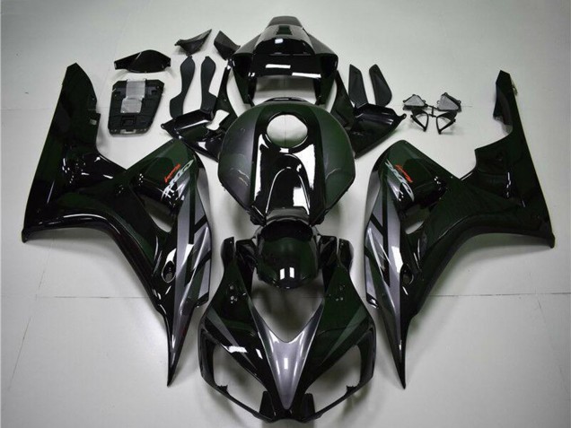 2004-2005 Glossy Black Grey Honda CBR1000RR Motorcycle Fairings Canada