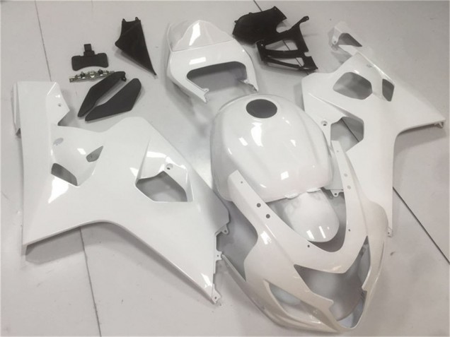 2004-2005 Glossy White Suzuki GSXR 600/750 Motorcycle Fairings Canada