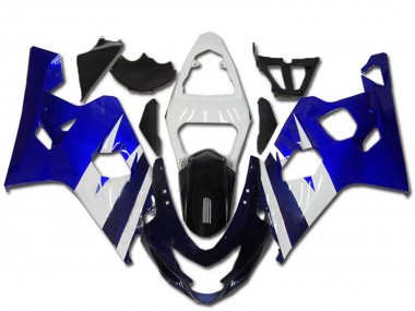 2004-2005 White Blue Black Suzuki GSXR 600/750 Motorcycle Fairing Kits Canada