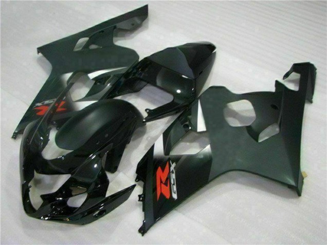 2004-2005 Glossy Black Matte Black Red Decal Suzuki GSXR 600/750 Motorcycle Fairings Canada