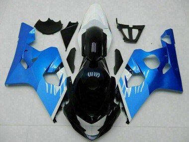 2004-2005 White Blue Black Suzuki GSXR 600/750 Motorcycle Fairings Canada