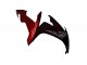 2004-2006 Glossy Black Red Flame Yamaha YZF R1 Motorcycle Fairings Canada