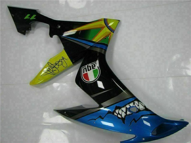 2004-2006 Blue Yellow Shark Yamaha YZF R1 Motorcycle Fairings Canada