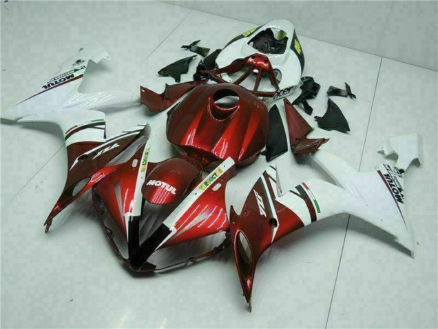 2004-2006 White Red Yellow Motul 46 Yamaha YZF R1 Motorcycle Fairings Canada
