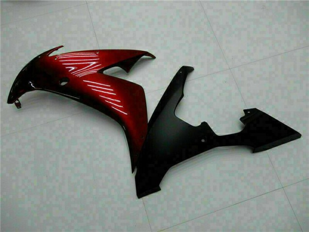 2004-2006 Maroon Red Matte Black Yamaha YZF R1 Motorcycle Fairings Canada