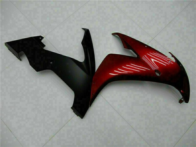 2004-2006 Maroon Red Matte Black Yamaha YZF R1 Motorcycle Fairings Canada