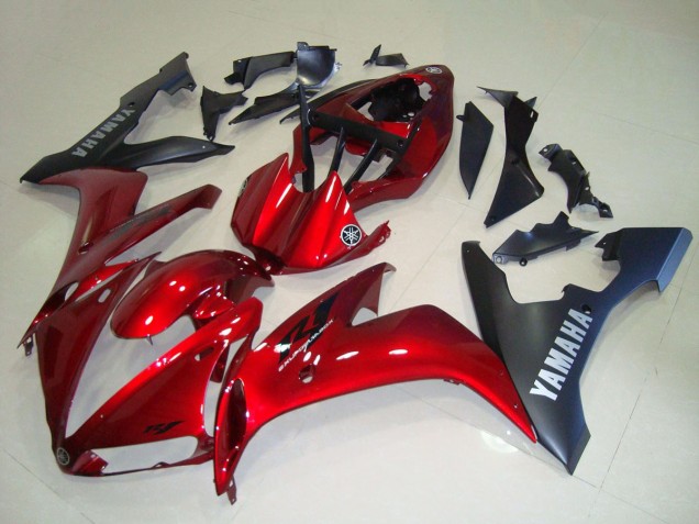 2004-2006 Red Matte Black Yamaha YZF R1 Motorcycle Fairing Canada