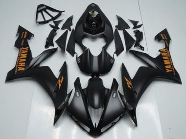 2004-2006 Matte Black Orange Yamaha YZF R1 Motorcycle Fairings Canada