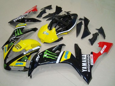 2004-2006 Yellow White Black Red Green Monster Red White Motul Yamaha YZF R1 Motorcycle Fairings Canada