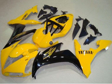 2004-2006 Yellow Glossy Black Yamaha YZF R1 Motorcycle Fairings Canada