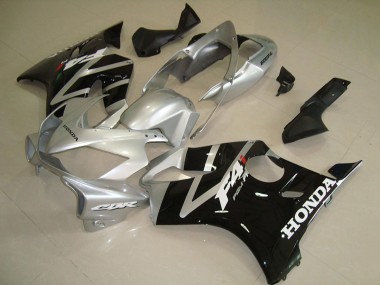 2004-2007 Silver Glossy Black Honda CBR600 F4i Motorcycle Fairing Canada