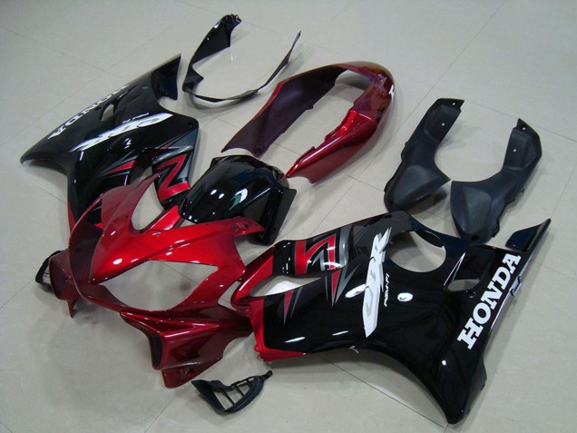 2004-2007 Red Glossy Black Honda CBR600 F4i Motorcycle Fairings Kit Canada