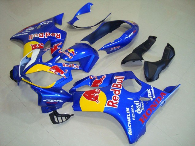 2004-2007 Blue Yellow Red Bull Honda CBR600 F4i Motorcycle Fairings Canada