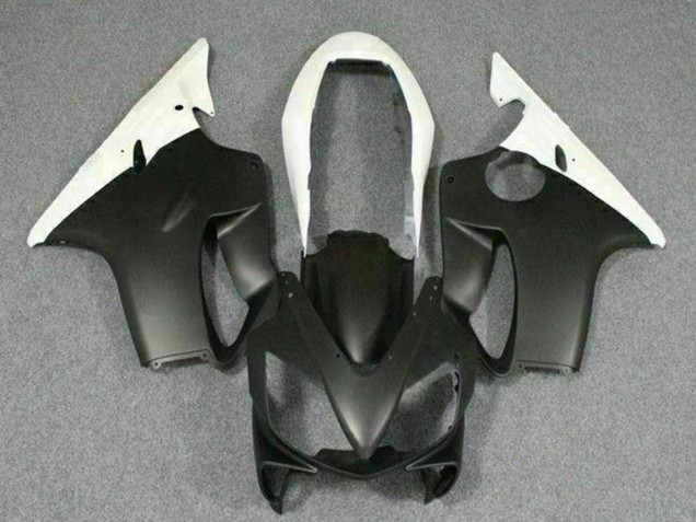 2004-2007 White Matte Black Honda CBR600 F4i Motorcycle Fairings Canada