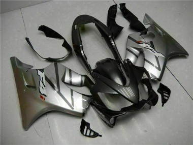 2004-2007 Silver Matte Black Honda CBR600 F4i Motorcycle Fairings Canada