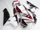 2005-2006 White Red Black Honda CBR600RR Motorcycle Fairings Kits Canada