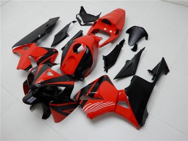 2005-2006 Red Black Honda CBR600RR Abs Fairings Canada