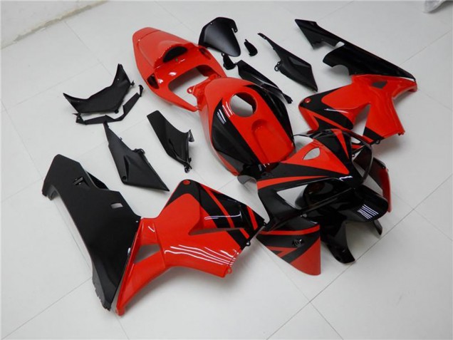2005-2006 Red Black Honda CBR600RR Abs Fairings Canada