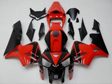 2005-2006 Red Black Honda CBR600RR Abs Fairings Canada