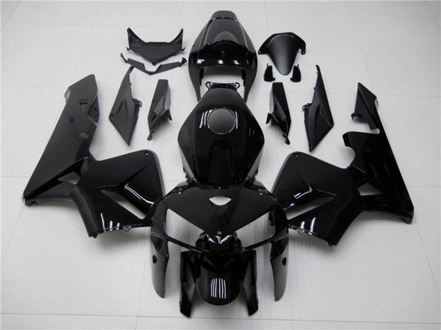 2005-2006 Glossy Black Honda CBR600RR Motorcycle Fairing Canada