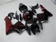 2005-2006 Glossy Black Red Flame Honda CBR600RR Motorcycle Fairing Kits Canada