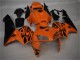 2005-2006 Orange Black Flame Honda CBR600RR Motorcycle Fairing Canada