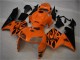 2005-2006 Orange Black Flame Honda CBR600RR Motorcycle Fairing Canada