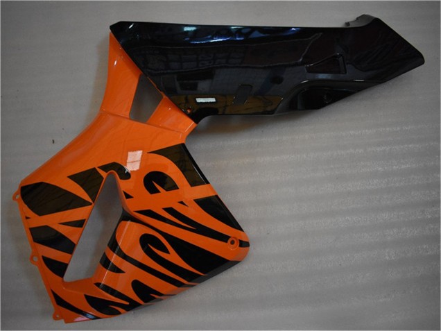 2005-2006 Orange Black Flame Honda CBR600RR Motorcycle Fairing Canada