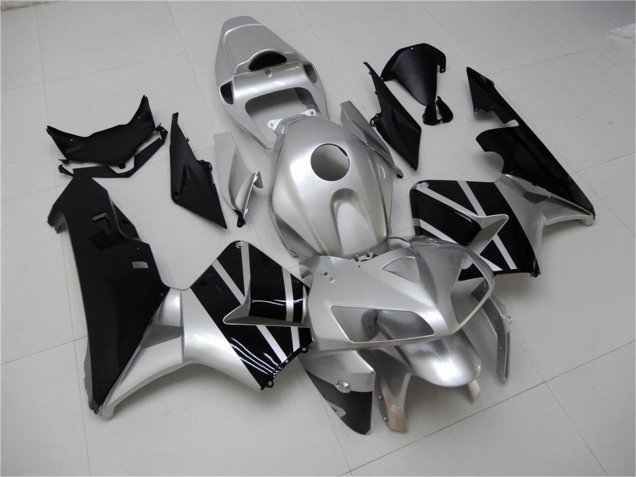 2005-2006 Silver Black Honda CBR600RR Motorcycle Fairing Canada