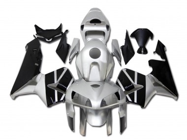 2005-2006 Silver Black Honda CBR600RR Motorcycle Fairing Canada