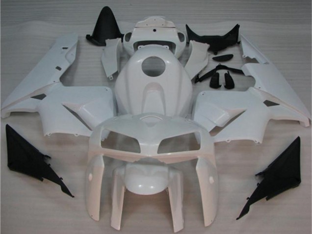 2005-2006 White Honda CBR600RR Motorcycle Fairing Kits Canada