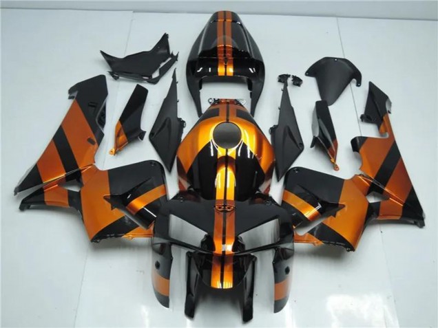 2005-2006 Orange Black Honda CBR600RR Bike Fairings Canada