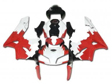 2005-2006 White Red Black Honda CBR600RR Bike Fairings Canada