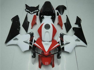 2005-2006 White Red Black Honda CBR600RR Motorcycle Fairing Kits Canada