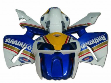 2005-2006 Blue Gold Red White Rothmans Honda CBR600RR Motorcycle Fairings Canada