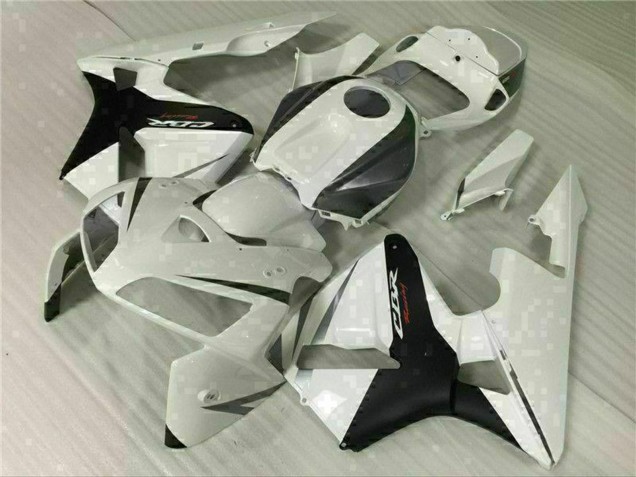 2005-2006 White Black Honda CBR600RR Bike Fairings Canada