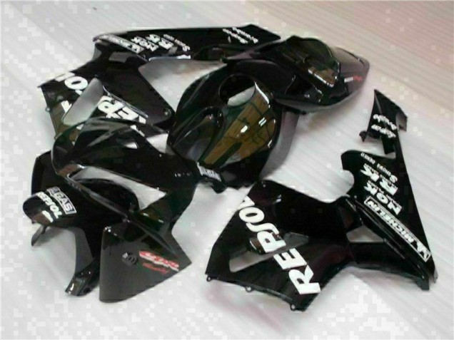 2005-2006 Black Repsol Honda CBR600RR Motorcycle Fairings Canada